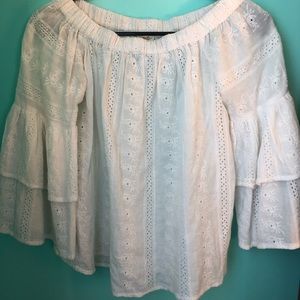 Off the shoulder blouse